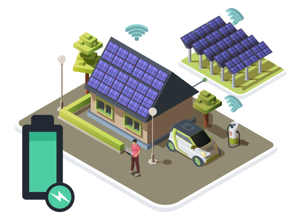 Sončna elektrarna s hranilnikom električne energije